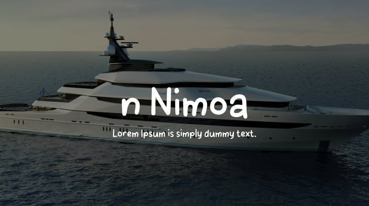 n Nimoa Font