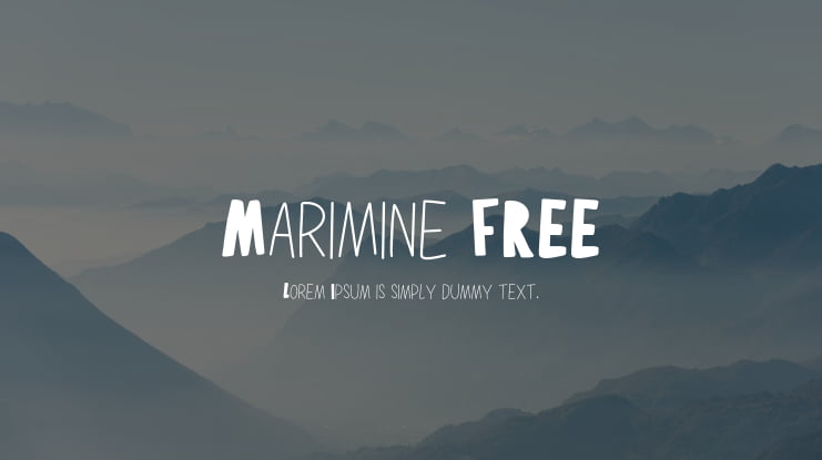 Marimine FREE Font