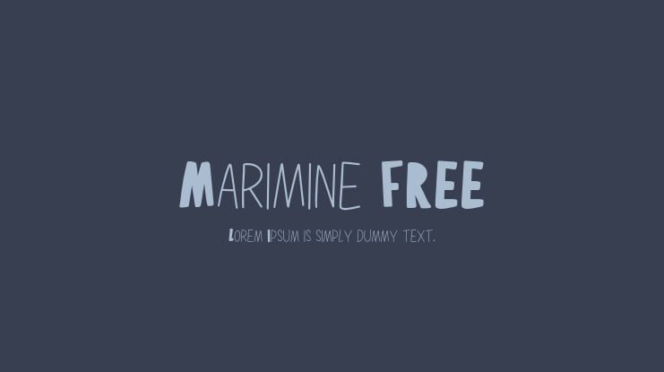 Marimine FREE Font