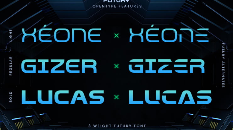 Futury Light Font