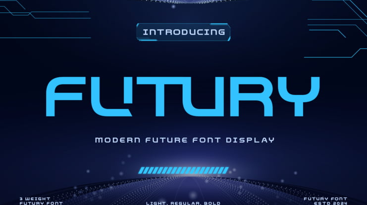 Futury Light Font