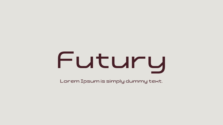 Futury Font