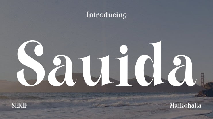 Sauida Font