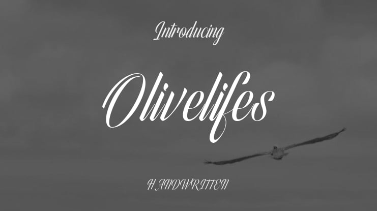 Olivelifes Font