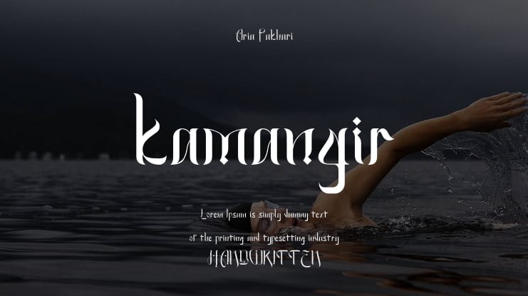 kamangir Font Family