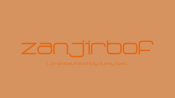 zanjirbof Font Family