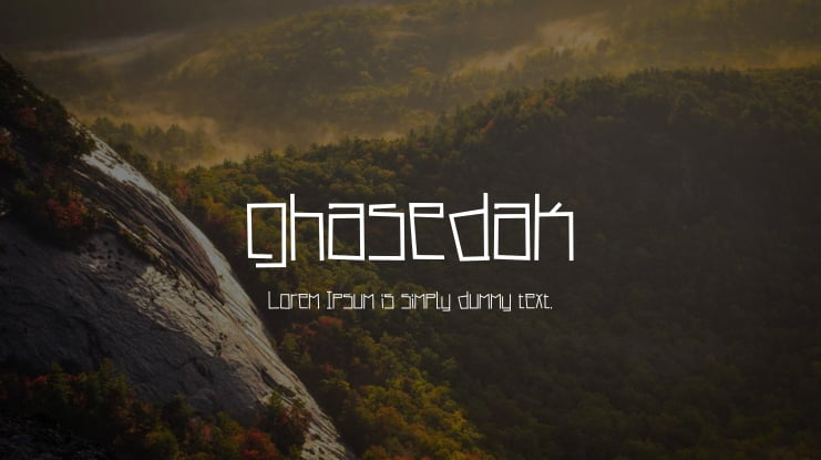 ghasedak Font Family