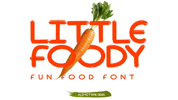 LITTLE FOODY DEMO Font