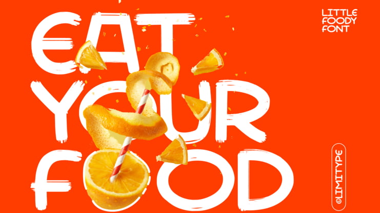 LITTLE FOODY DEMO Font