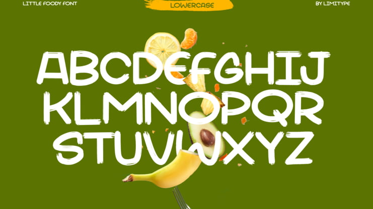 LITTLE FOODY DEMO Font