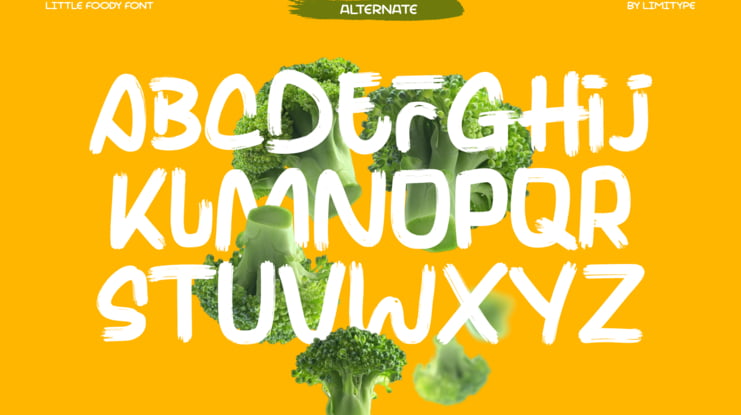 LITTLE FOODY DEMO Font