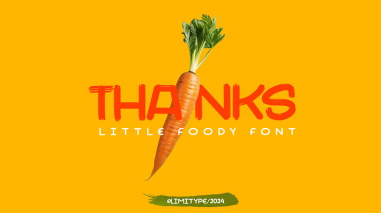 LITTLE FOODY DEMO Font