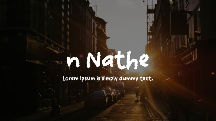 n Nathe Font