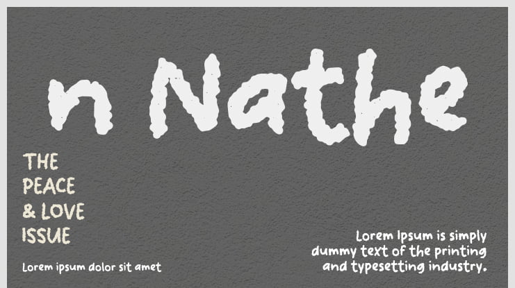 n Nathe Font