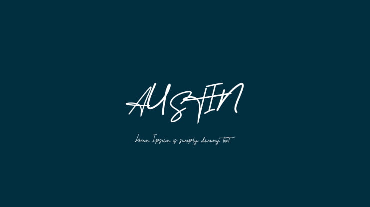 AUSTIN Font