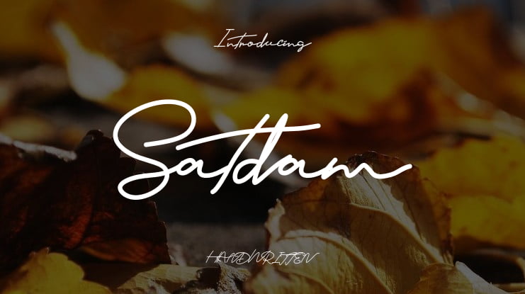 Satdam Font