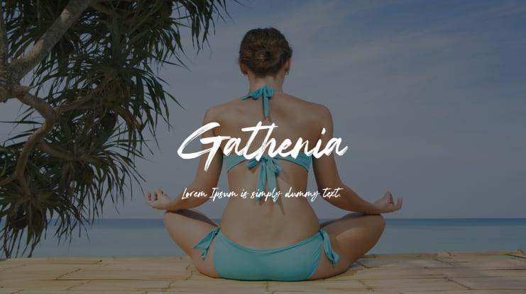 Gathenia Font