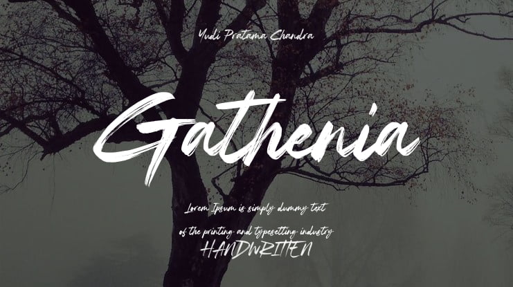 Gathenia Font