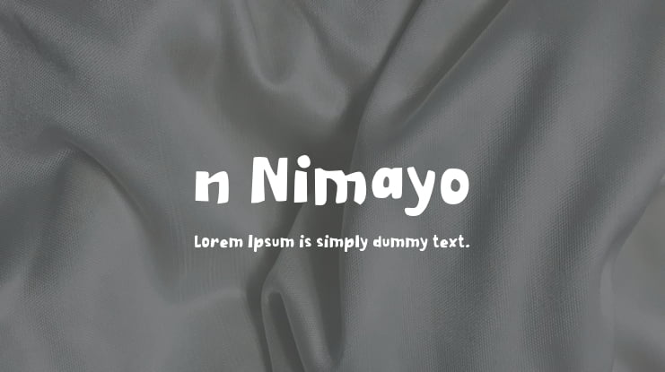 n Nimayo Font