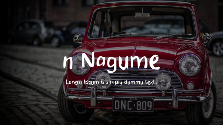 n Nagume Font