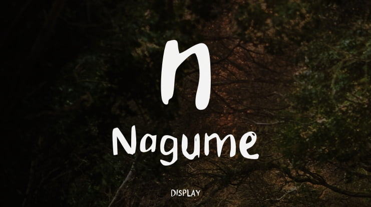 n Nagume Font