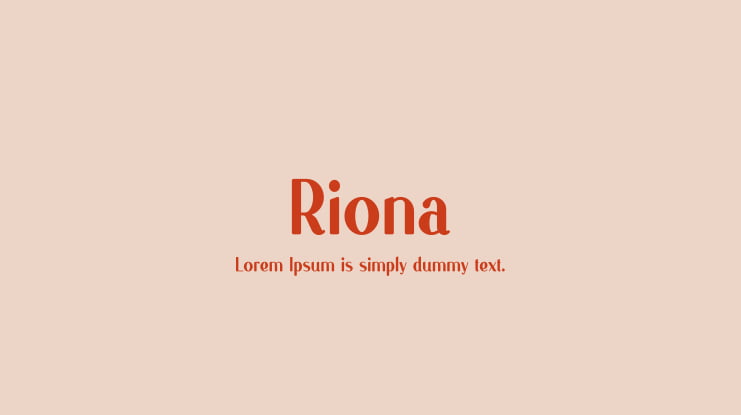 Riona Font