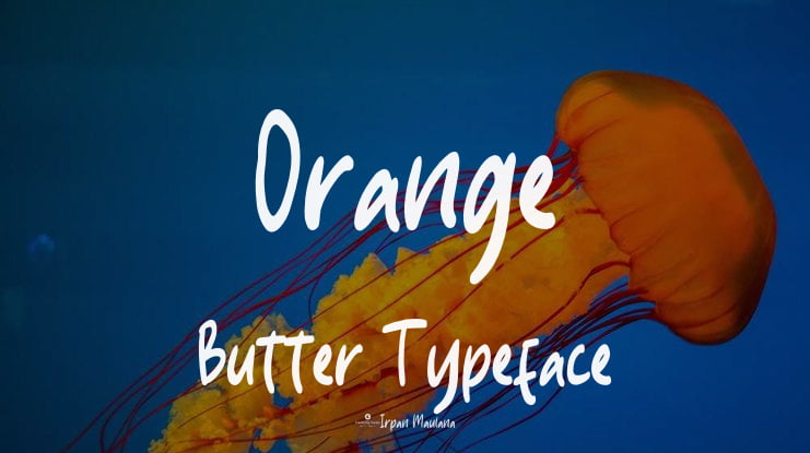 Orange Butter Font