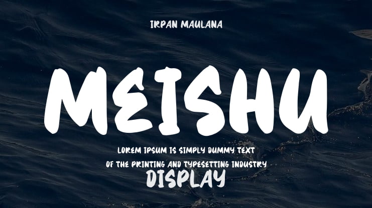 Meishu Font