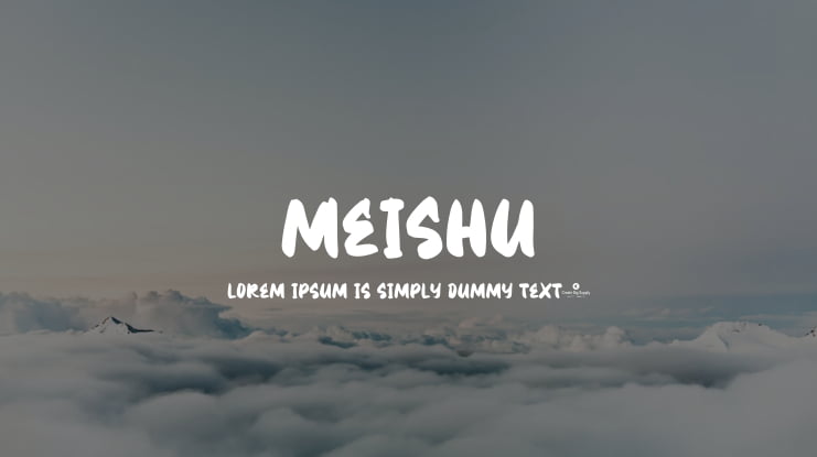 Meishu Font