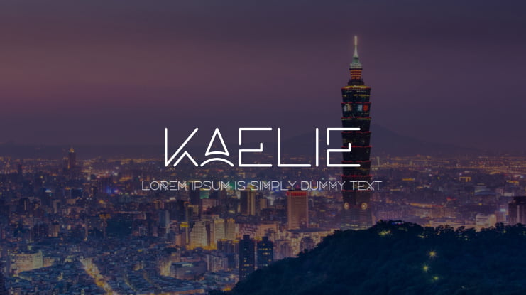 Kaelie Font