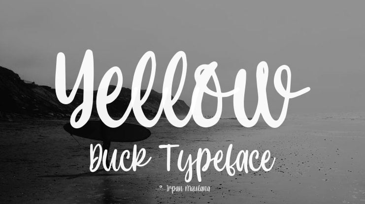 Yellow Duck Font