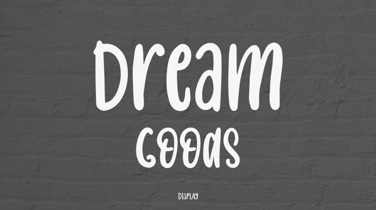 Dream Goods Font