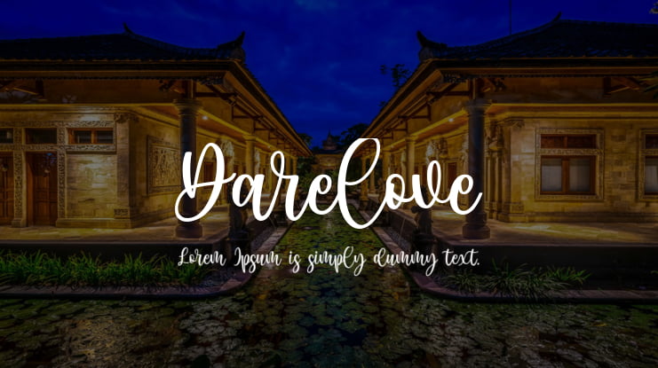 Darelove Font