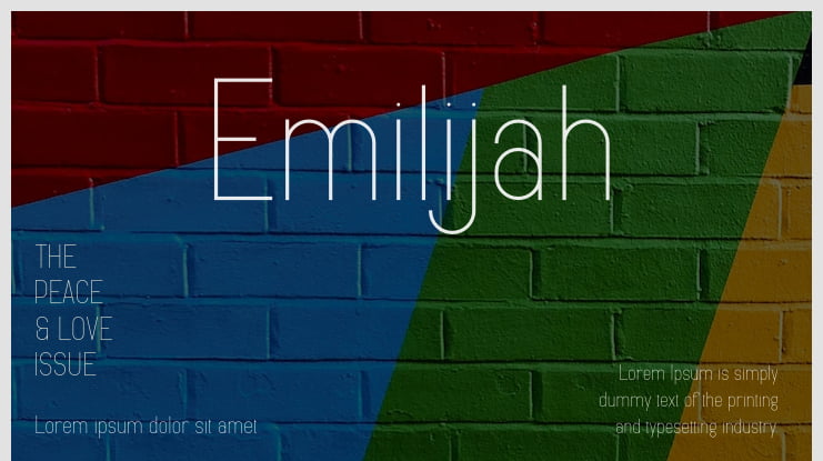 Emilijah Font