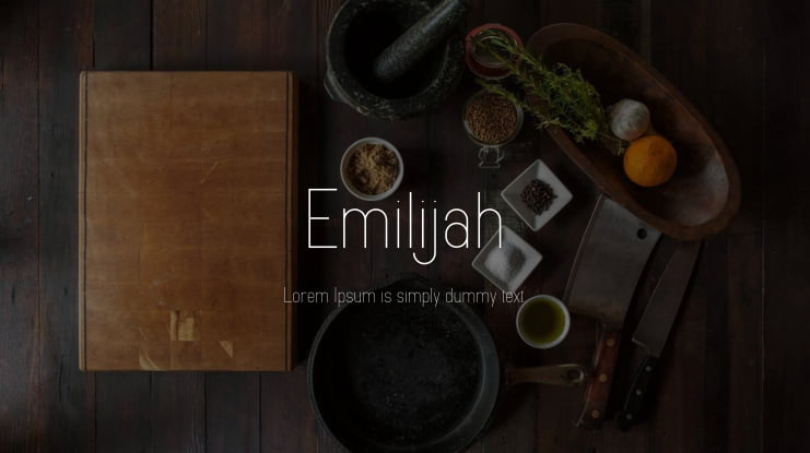 Emilijah Font