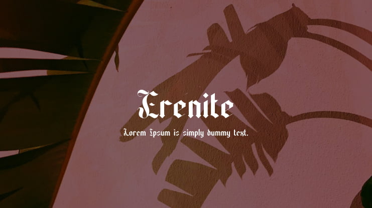 Erenite Font