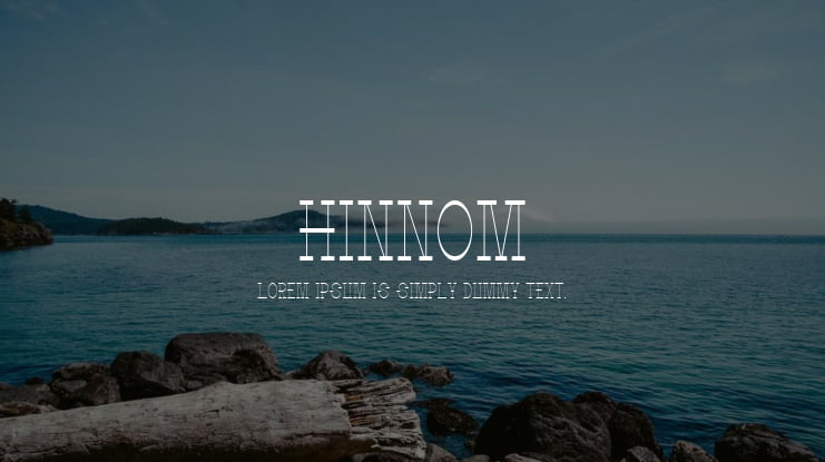 Hinnom Font