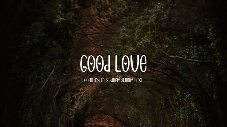 Good Love Font