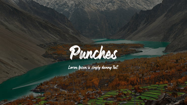 Punches Font