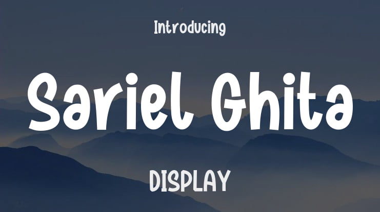 Sariel Ghita Font