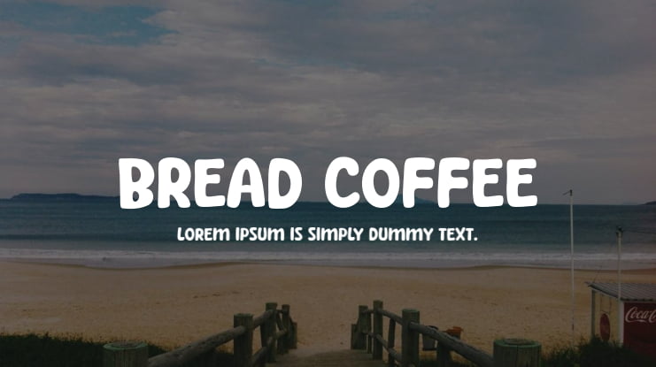 Bread Coffee Font