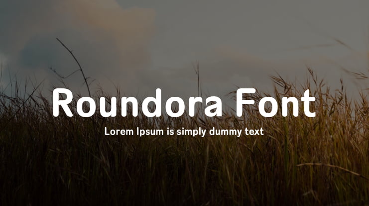 Roundora Font