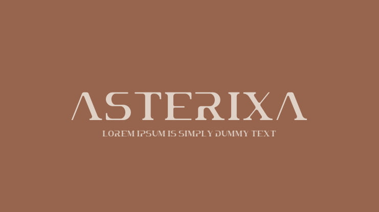 Asterixa Font