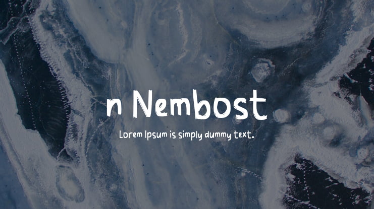 n Nembost Font