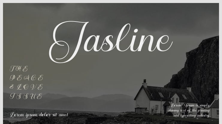 Jasline Font