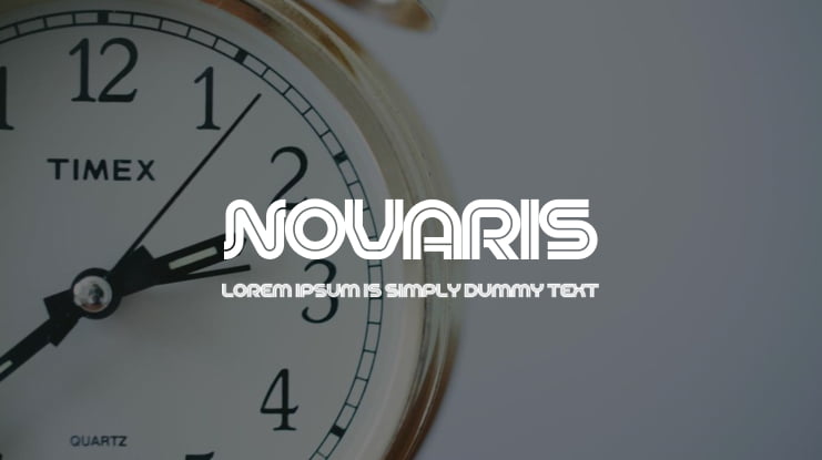 Novaris Font