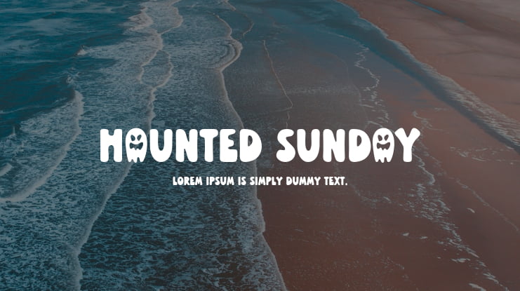 Haunted Sunday Font