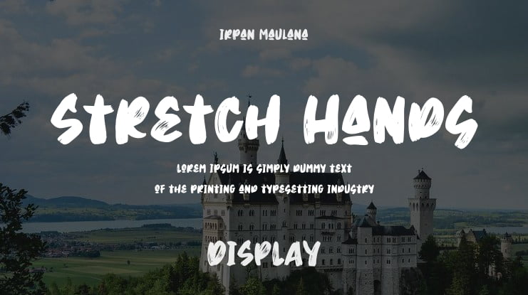 Stretch Hands Font