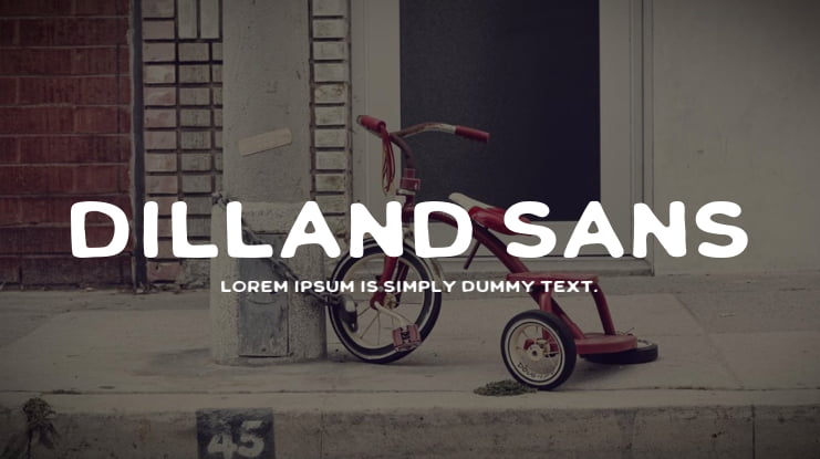 Dilland Sans Font Family