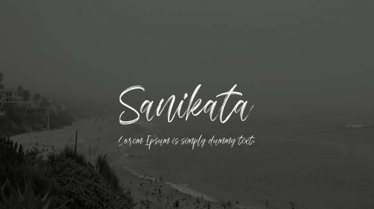 Sanikata Font